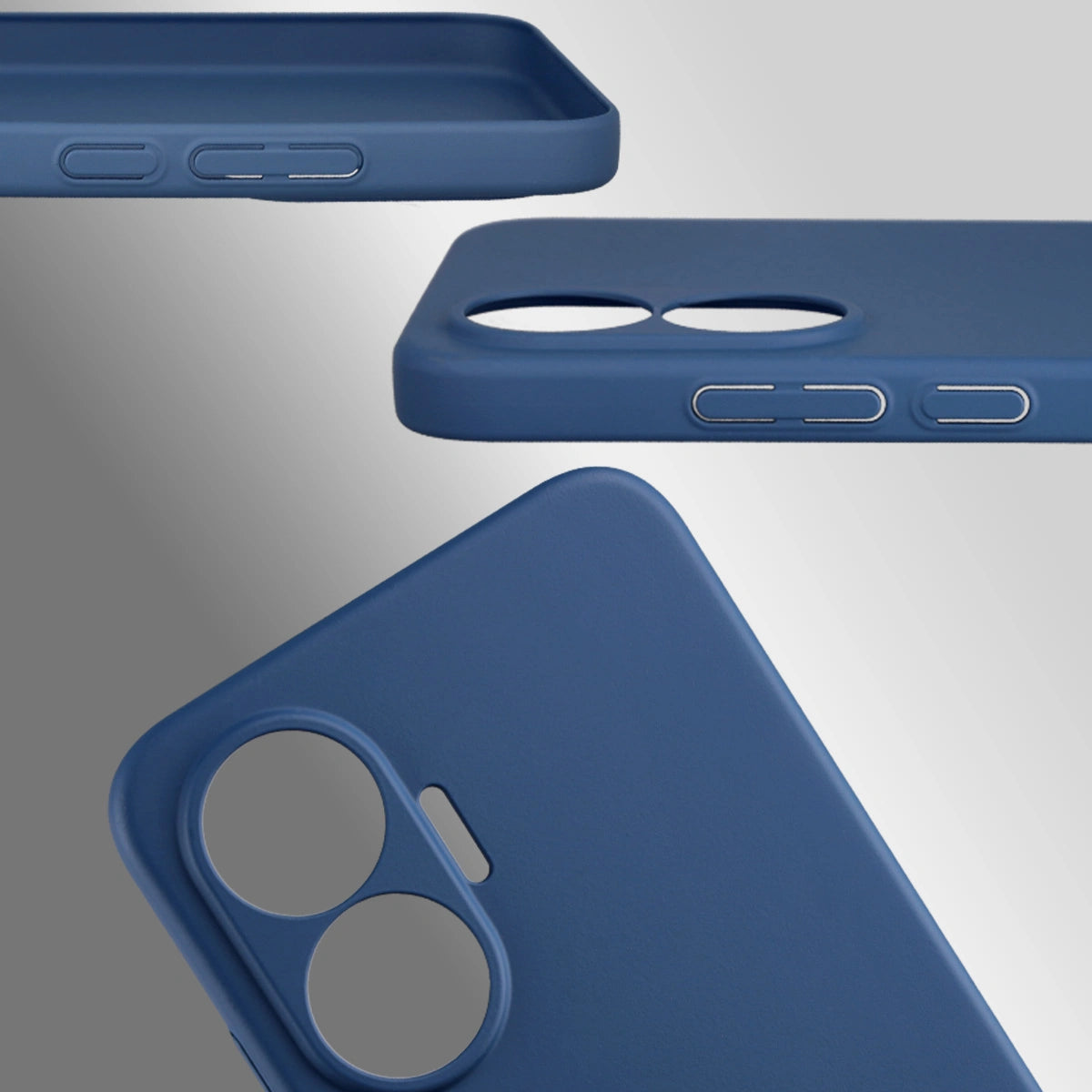 Handyhülle für Xiaomi POCO F7, Bizon Case Lupka, Blau