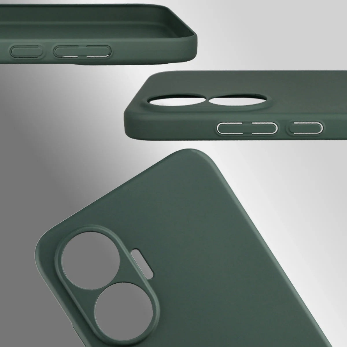 Handyhülle für Xiaomi POCO F7, Bizon Case Lupka, Grün