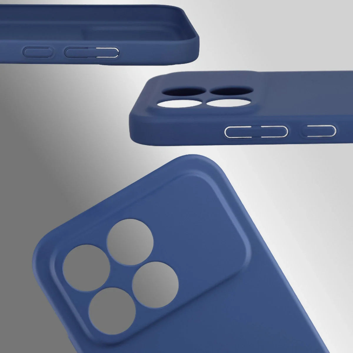 Handyhülle für Xiaomi POCO F8 Pro, Bizon Case Lupka, Blau