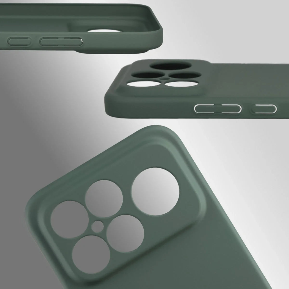 Handyhülle für Xiaomi POCO F8 Ultra, Bizon Case Lupka, Grün