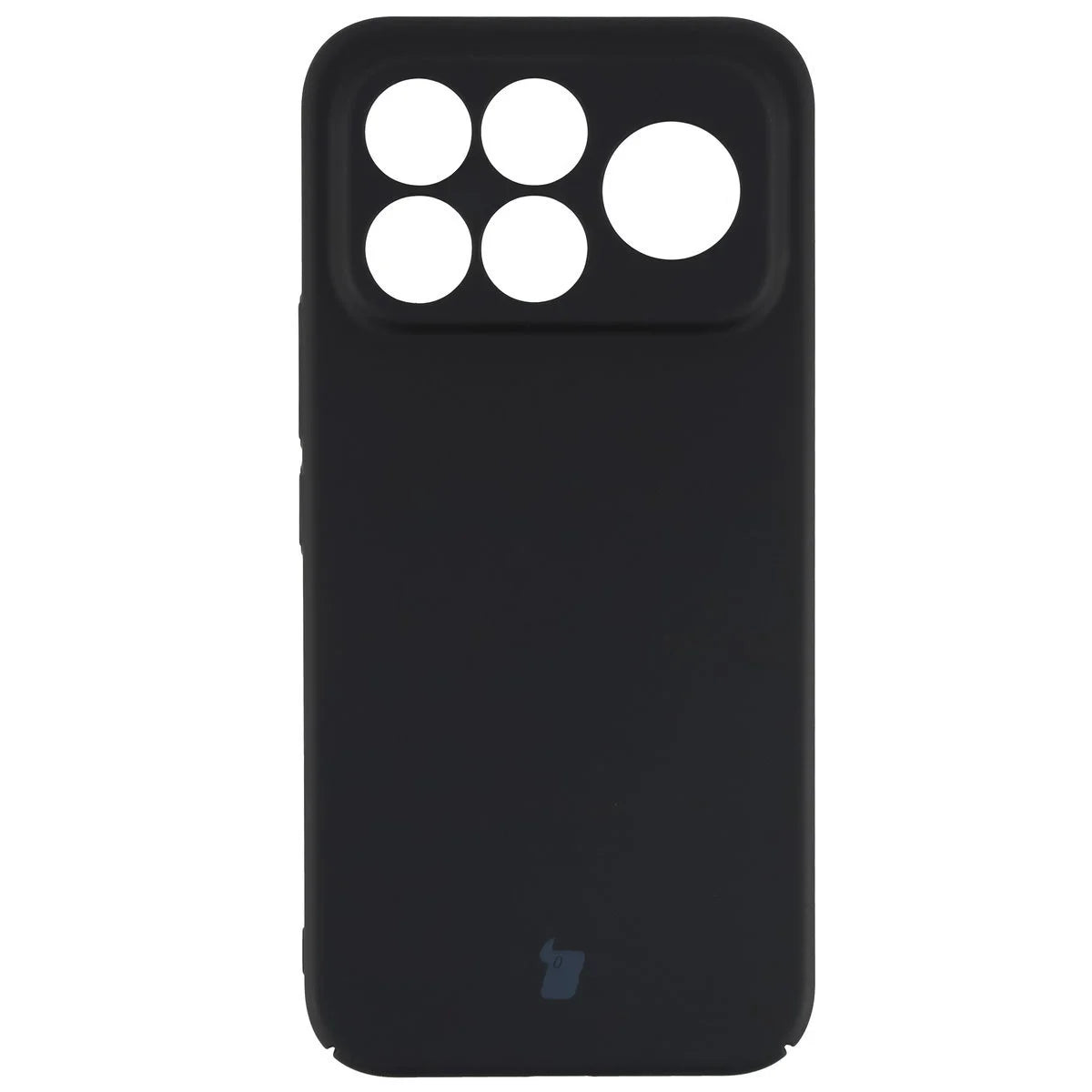 Handyhülle für Xiaomi POCO F9 Pro, Bizon Case Lupka, Schwarz (2/6)