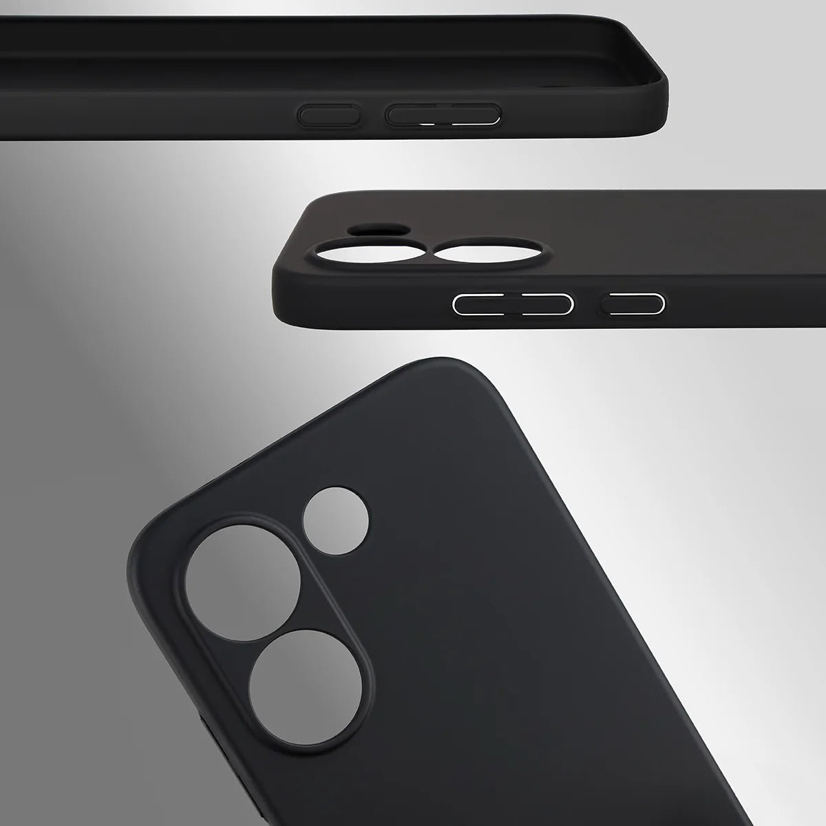 Handyhülle für Xiaomi POCO X8 Pro, Bizon Case Lupka, Schwarz