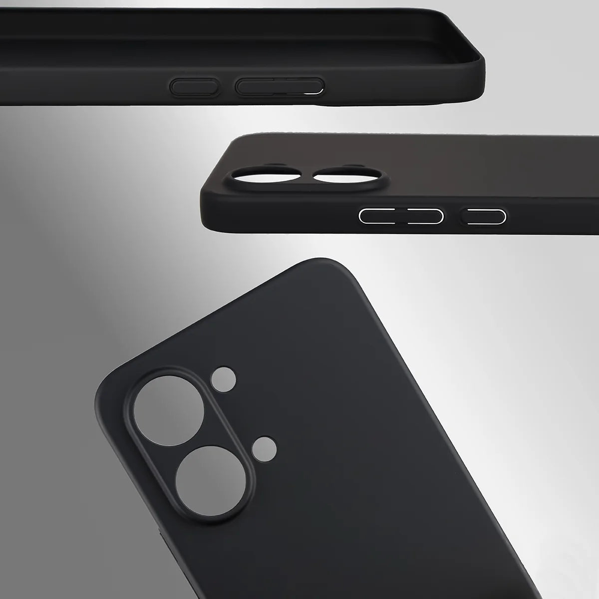 Handyhülle für Xiaomi POCO X8 Pro Max, Bizon Case Lupka, Schwarz
