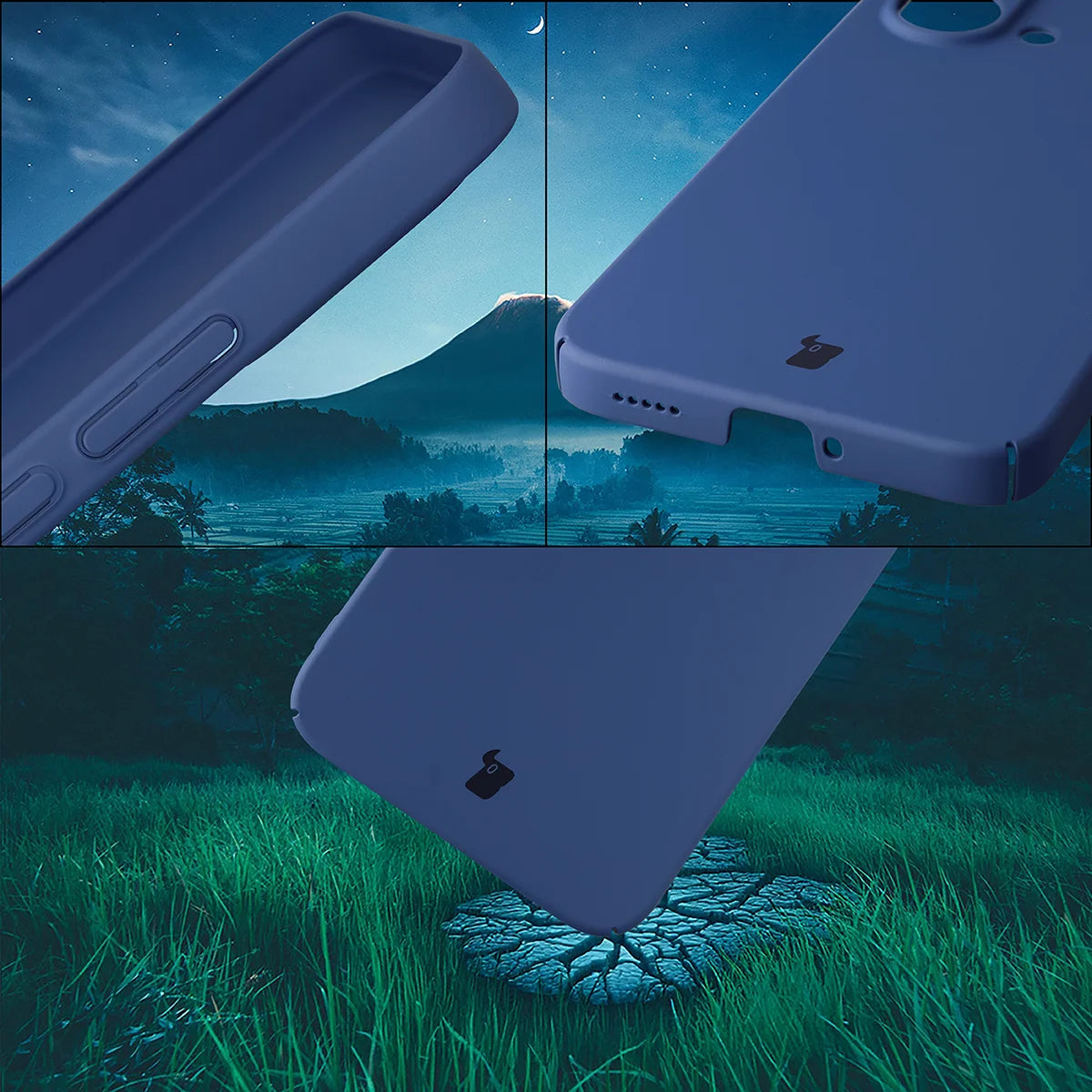 Handyhülle für Xiaomi POCO X8 Pro Max, Bizon Case Lupka, Blau
