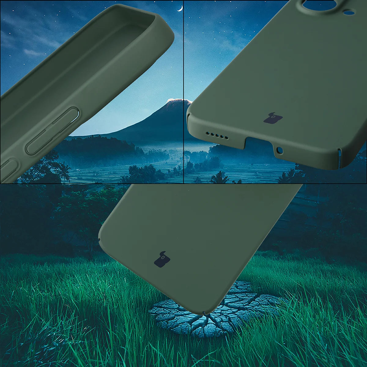 Handyhülle für Xiaomi POCO X8 Pro Max, Bizon Case Lupka, Grün