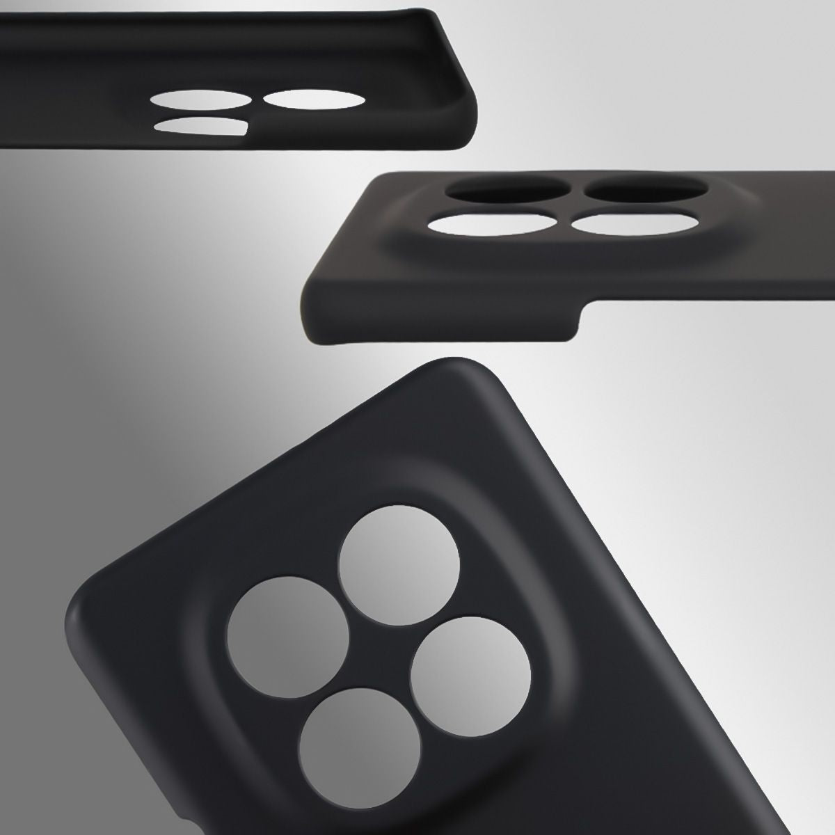 Handyhülle für Xiaomi Redmi Note 15 4G/5G / POCO M8 5G, Bizon Case Lupka, Schwarz