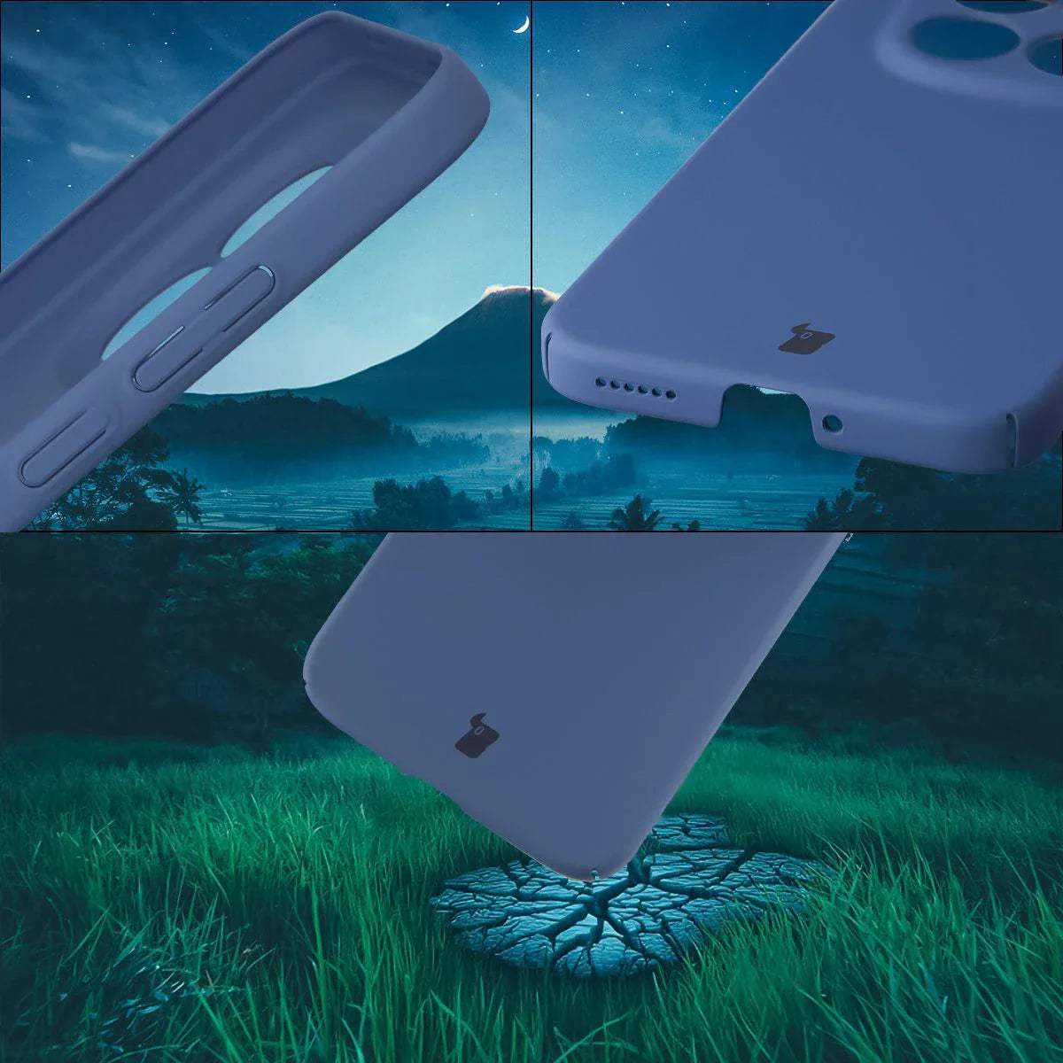 Handyhülle für Xiaomi Redmi Note 15 Pro 5G, Bizon Case Lupka, Blau