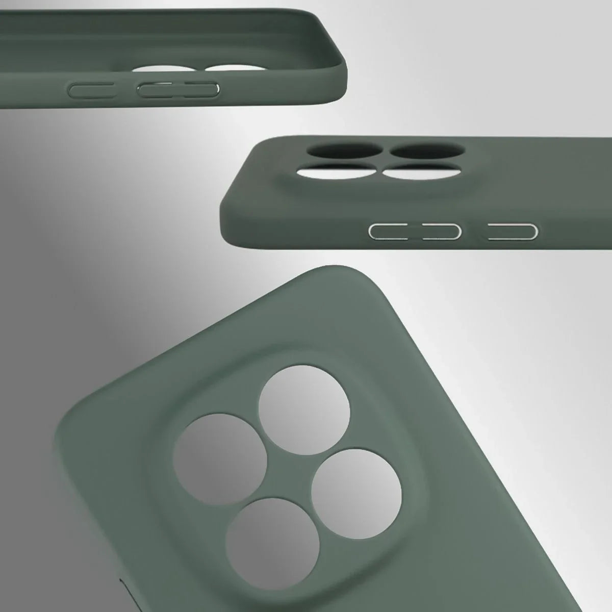 Handyhülle für Xiaomi Redmi Note 15 Pro 5G, Bizon Case Lupka, Grün