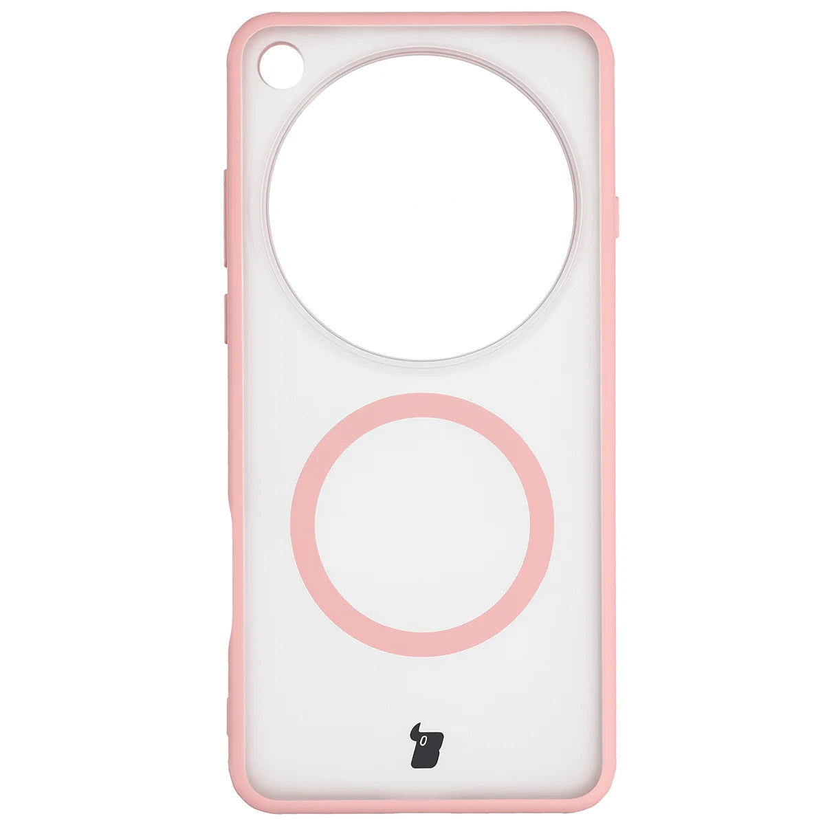 Handyhülle mit Magnetring für Oppo Find X9 Ultra, Bizon Case MatteO, Getönt-Hellrosa