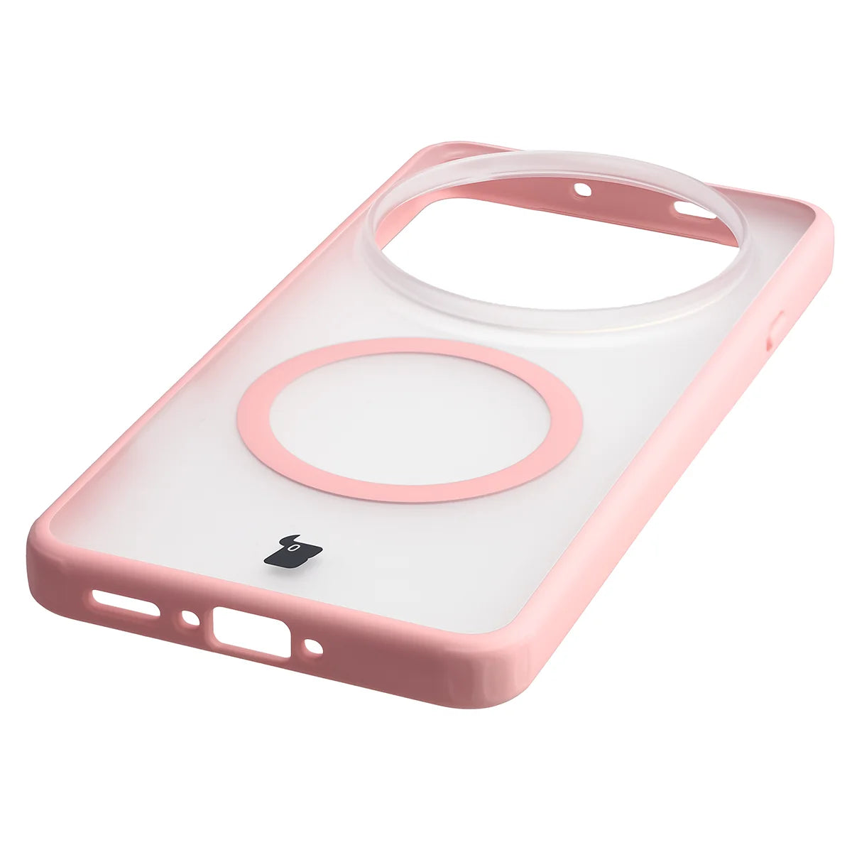 Handyhülle mit Magnetring für Oppo Find X9 Ultra, Bizon Case MatteO, Getönt-Hellrosa