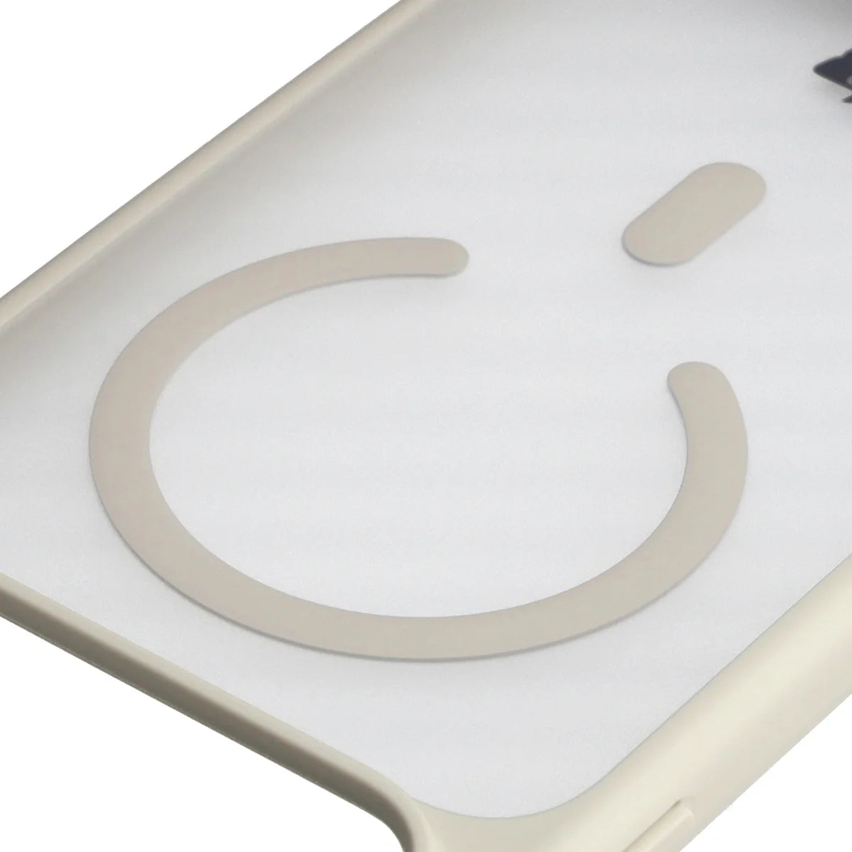 Handyhülle mit Magnetring für iPhone 17 Pro Max, Bizon Case MatteO, Getönt-Beige