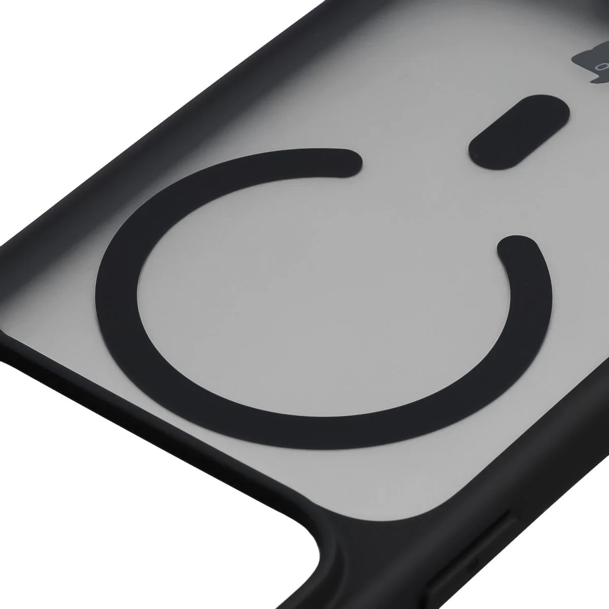 Handyhülle mit Magnetring für iPhone 18 Pro / 17 Pro, Bizon Case MatteO, Getönt-Schwarz (3/7)