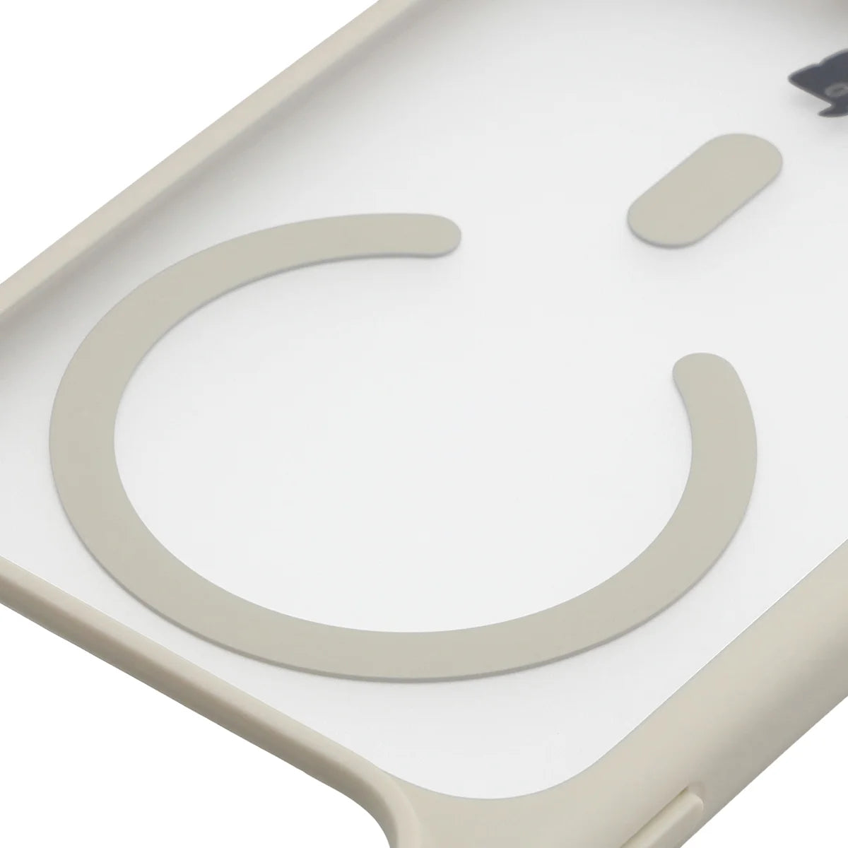 Handyhülle mit Magnetring für iPhone 18 Pro Max / 17 Pro Max, Bizon Case MatteO, Getönt-Beige (3/7)
