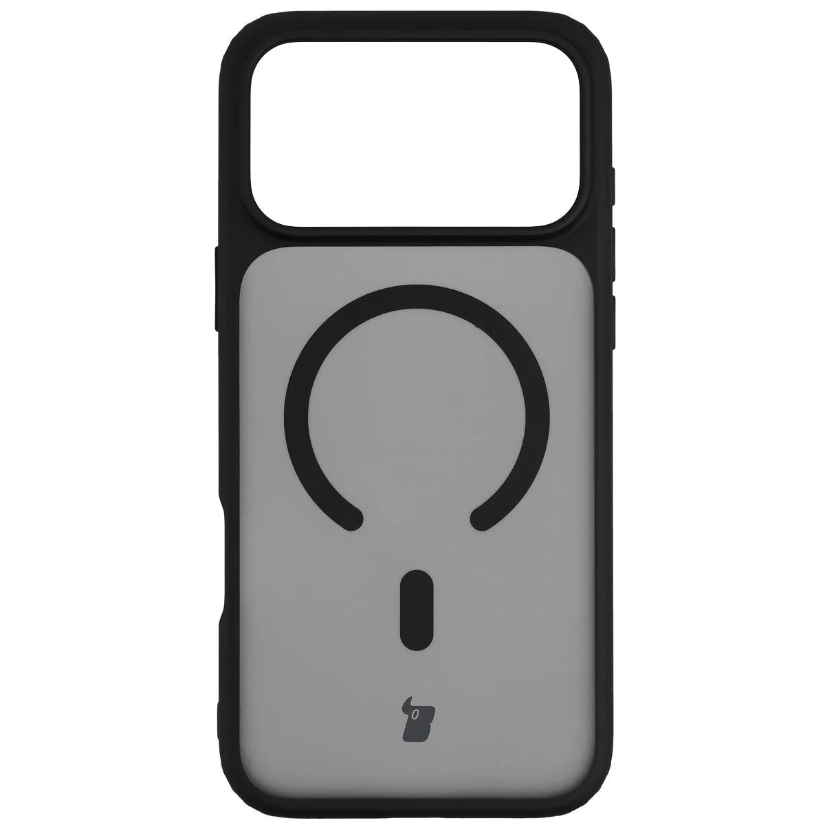 Handyhülle mit Magnetring für iPhone 18 Pro Max / 17 Pro Max, Bizon Case MatteO, Getönt-Schwarz (2/7)