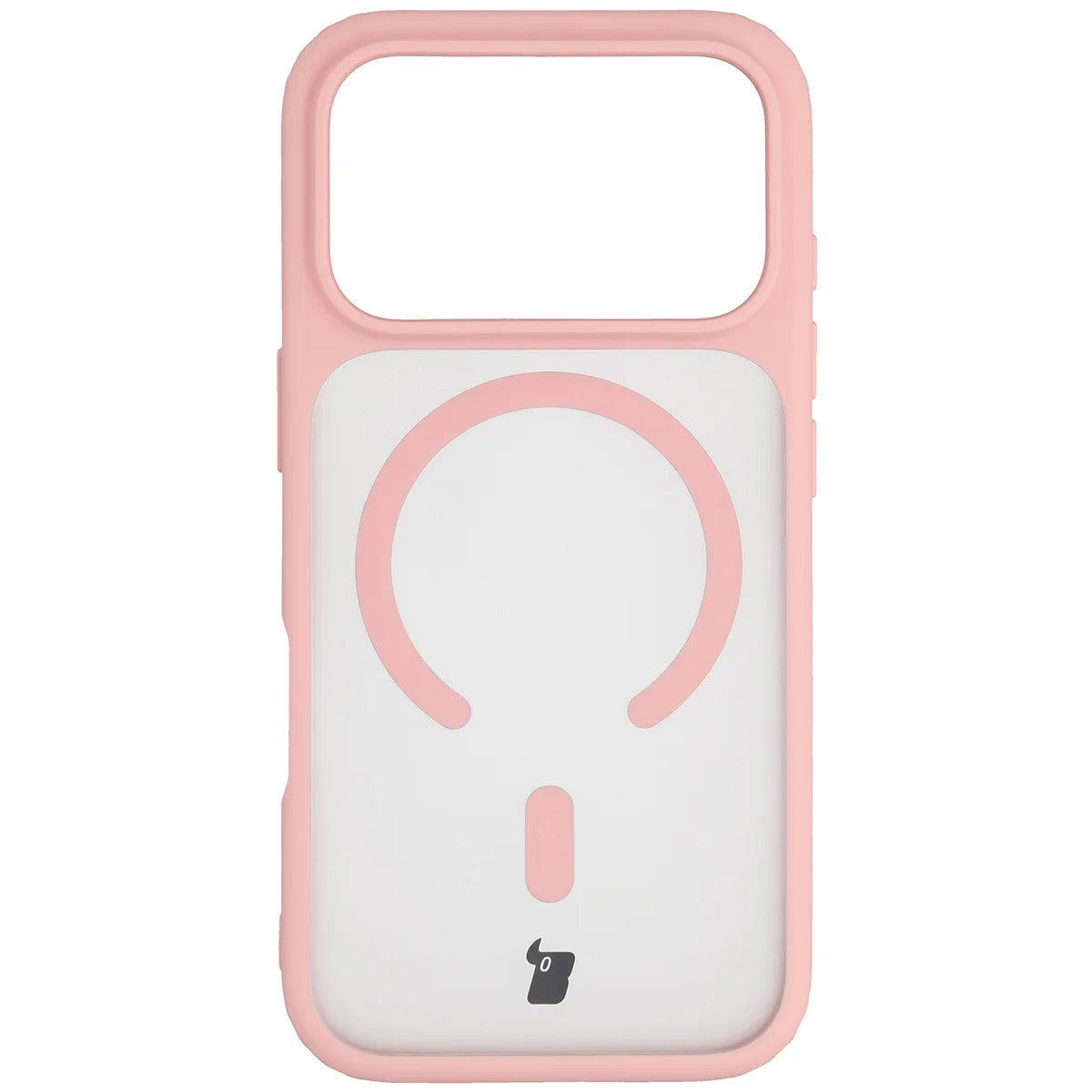 Handyhülle mit Magnetring für iPhone 18 Pro Max / 17 Pro Max, Bizon Case MatteO, Getönt-Hellrosa (2/7)
