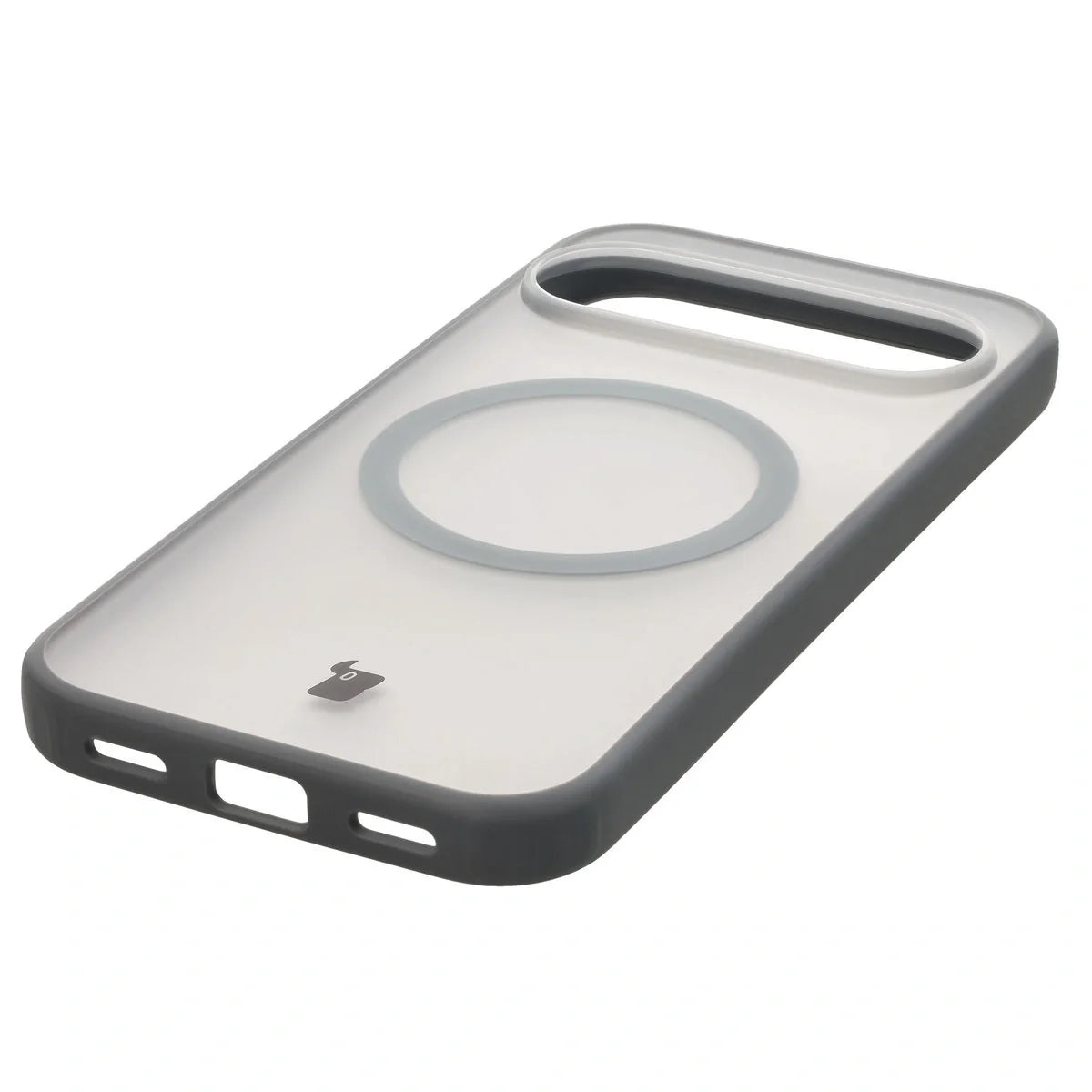 Handyhülle mit Magnetring für Pixel 10 / 10 Pro, Bizon Case MatteO, Getönt-Grau