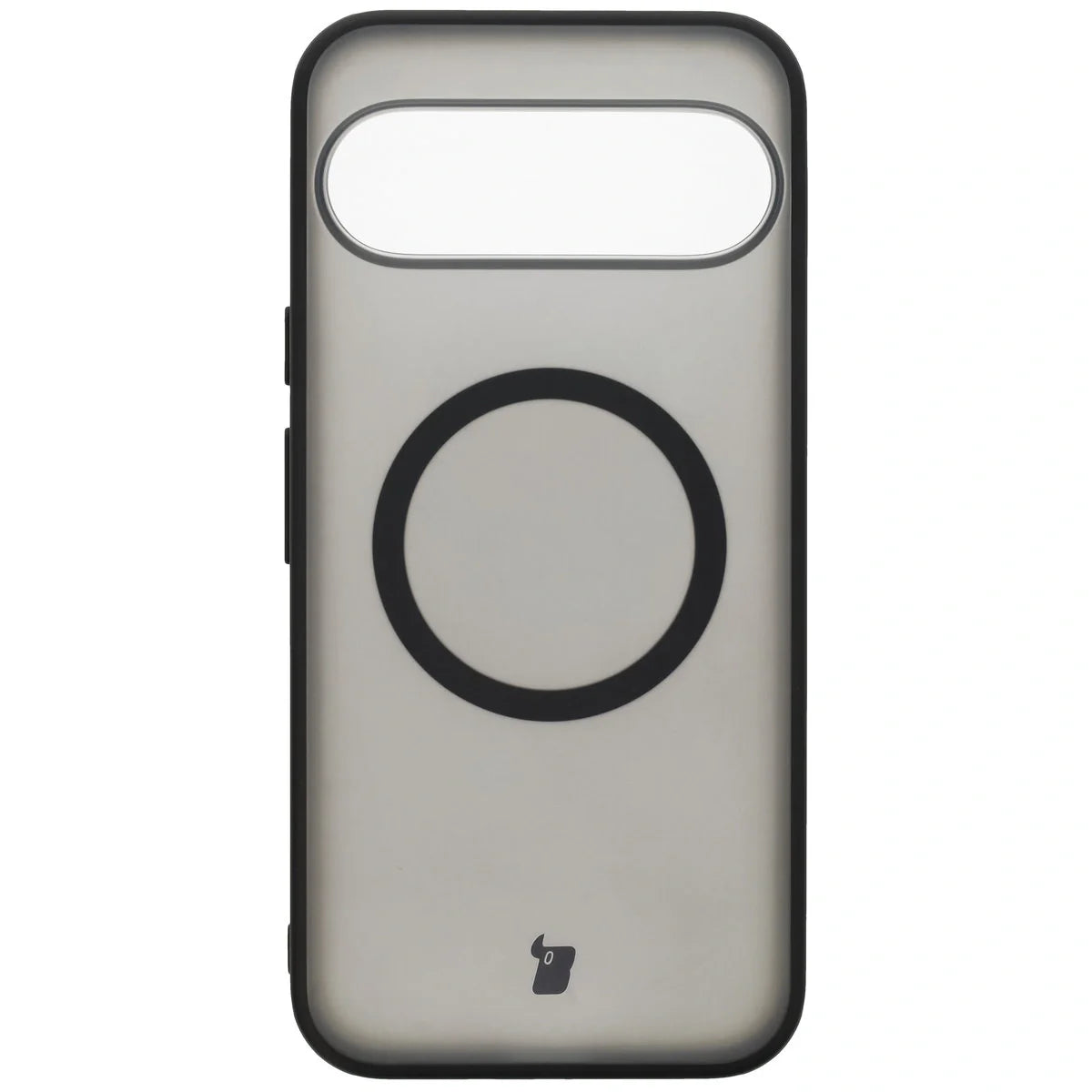 Handyhülle mit Magnetring für Pixel 10 Pro XL, Bizon Case MatteO, Getönt-Schwarz