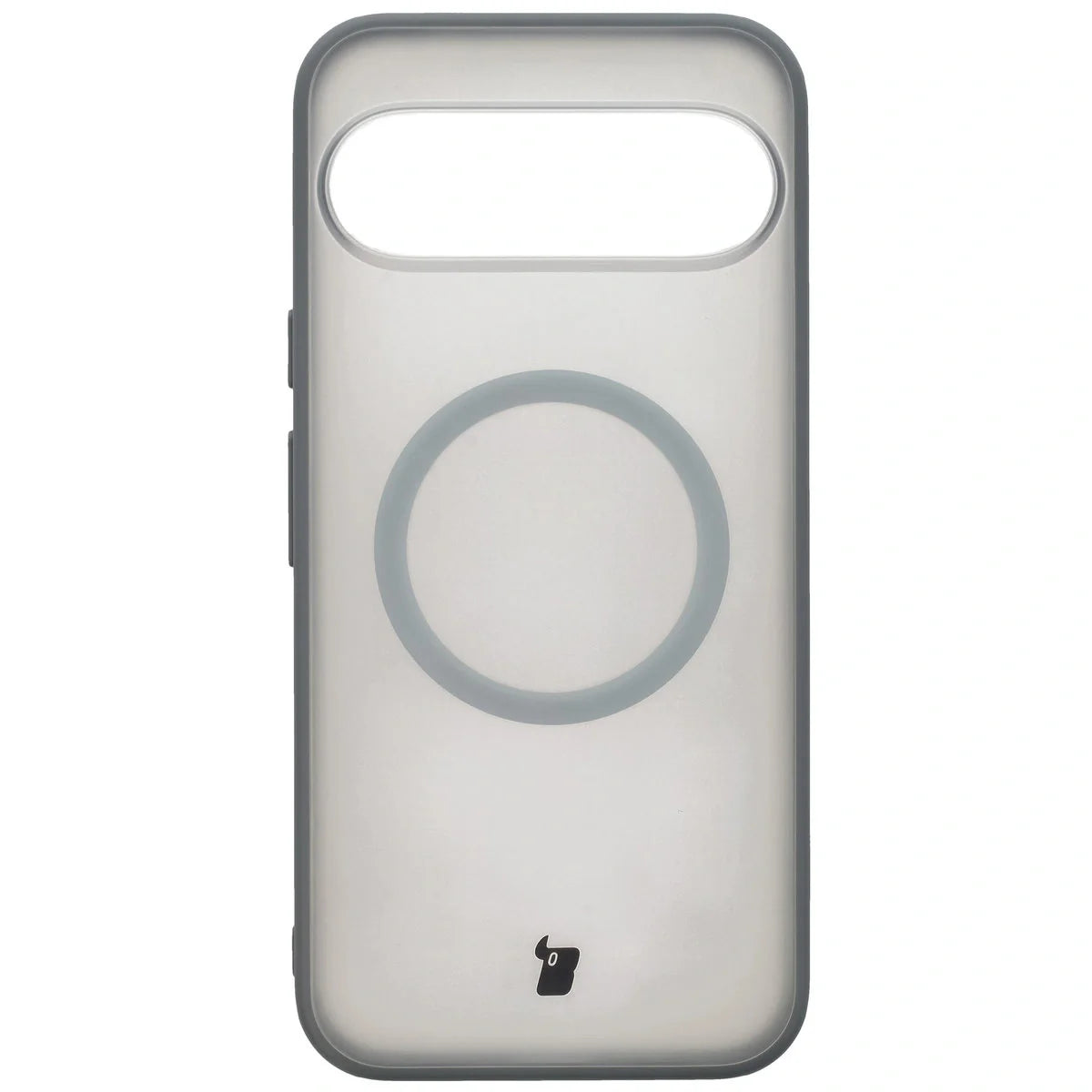 Handyhülle mit Magnetring für Pixel 10 Pro XL, Bizon Case MatteO, Getönt-Grau