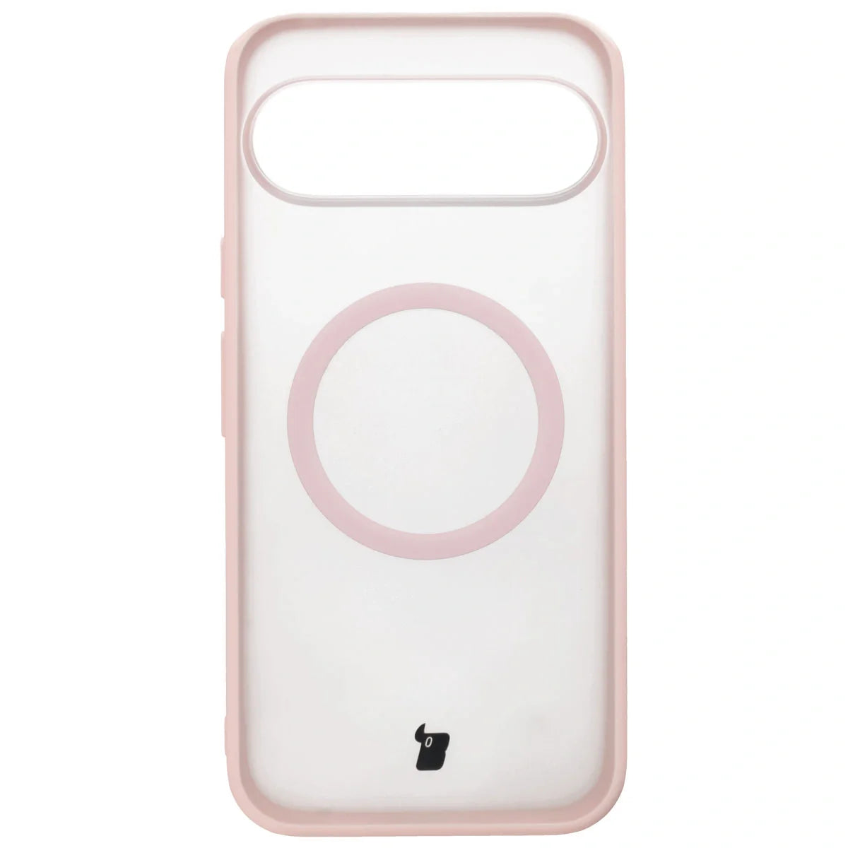 Handyhülle mit Magnetring für Pixel 10 Pro XL, Bizon Case MatteO, Getönt-Rosa