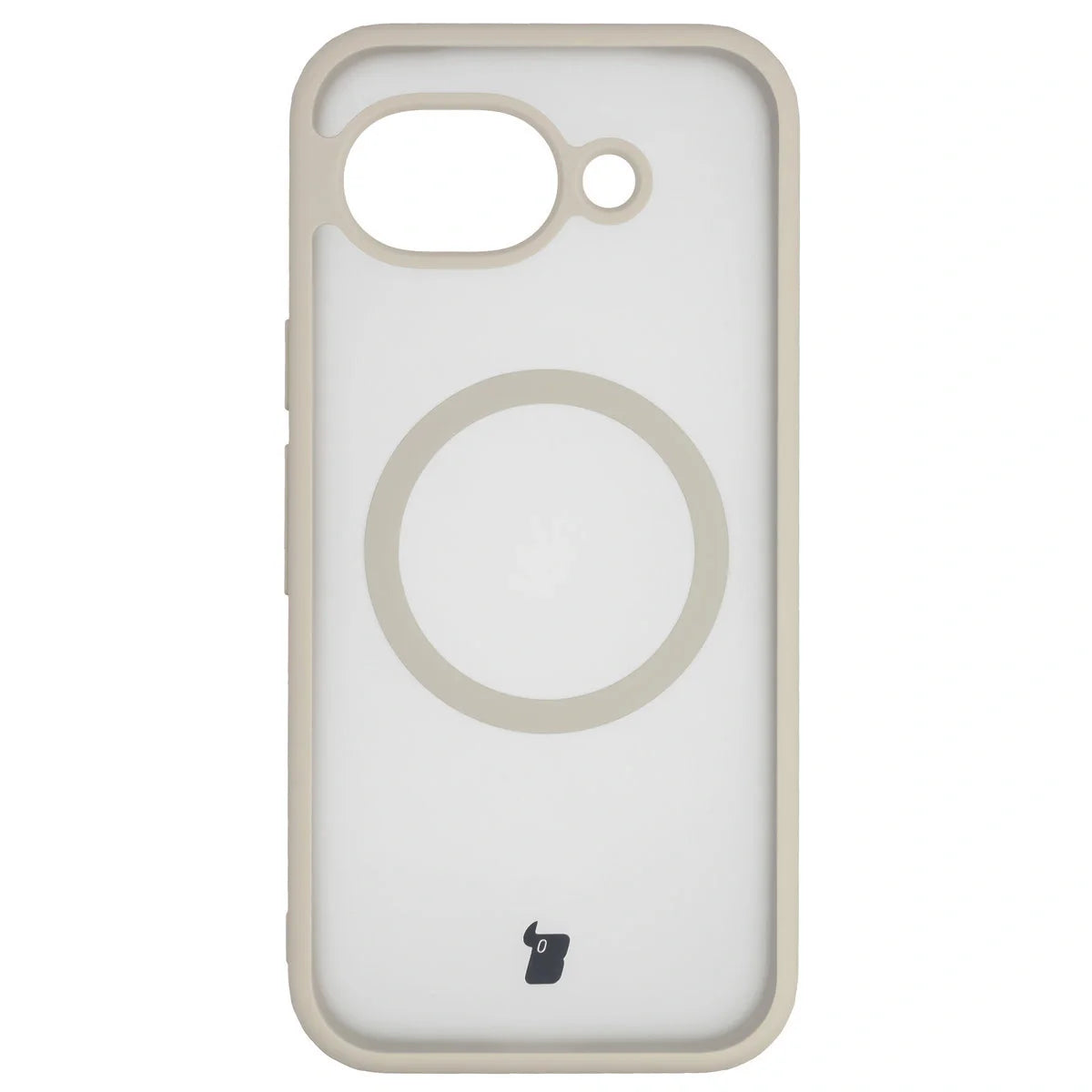 Handyhülle mit Magnetring für Google Pixel 10a, Bizon Case MatteO, Getönt-Beige