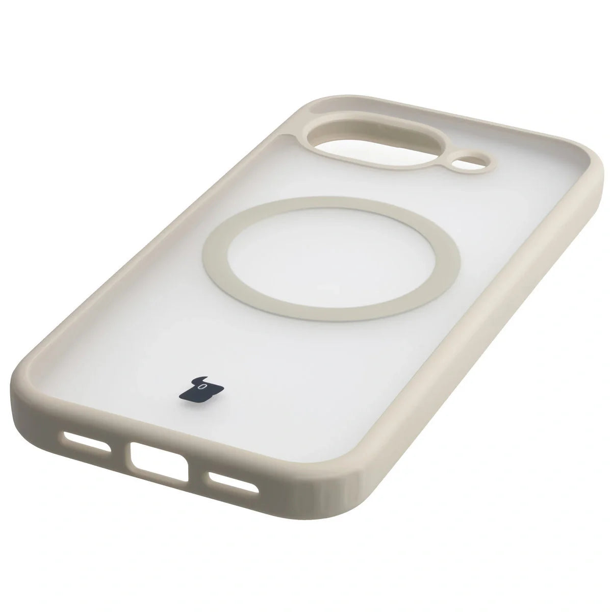 Handyhülle mit Magnetring für Google Pixel 10a, Bizon Case MatteO, Getönt-Beige
