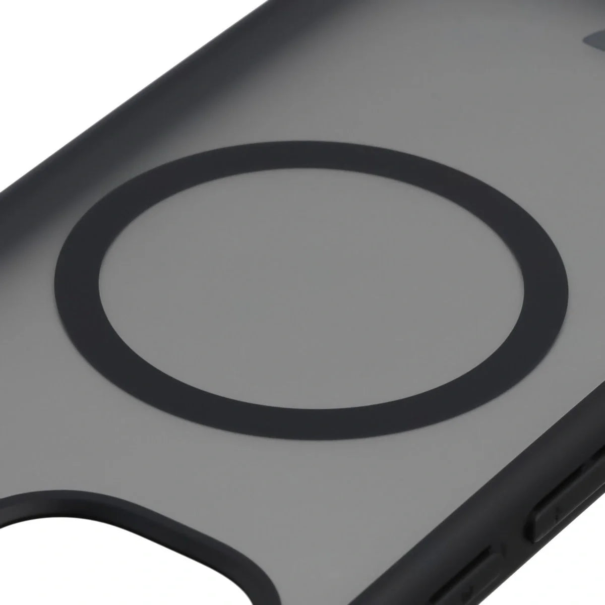 Handyhülle mit Magnetring für Google Pixel 10a, Bizon Case MatteO, Getönt-Schwarz