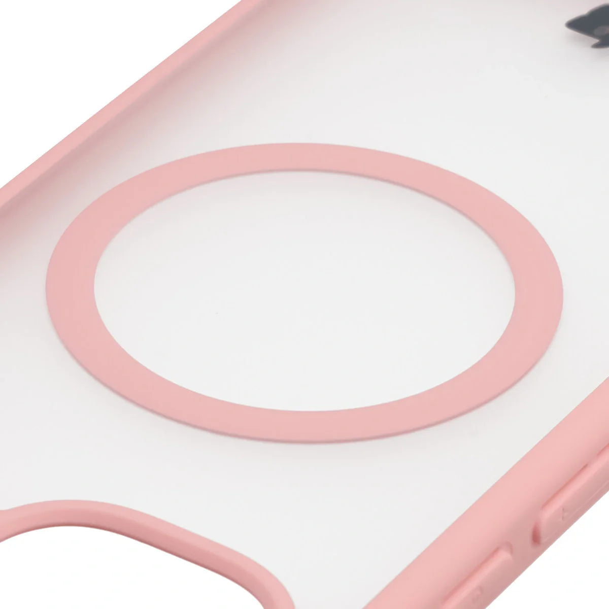 Handyhülle mit Magnetring für Google Pixel 10a, Bizon Case MatteO, Getönt-Hellrosa