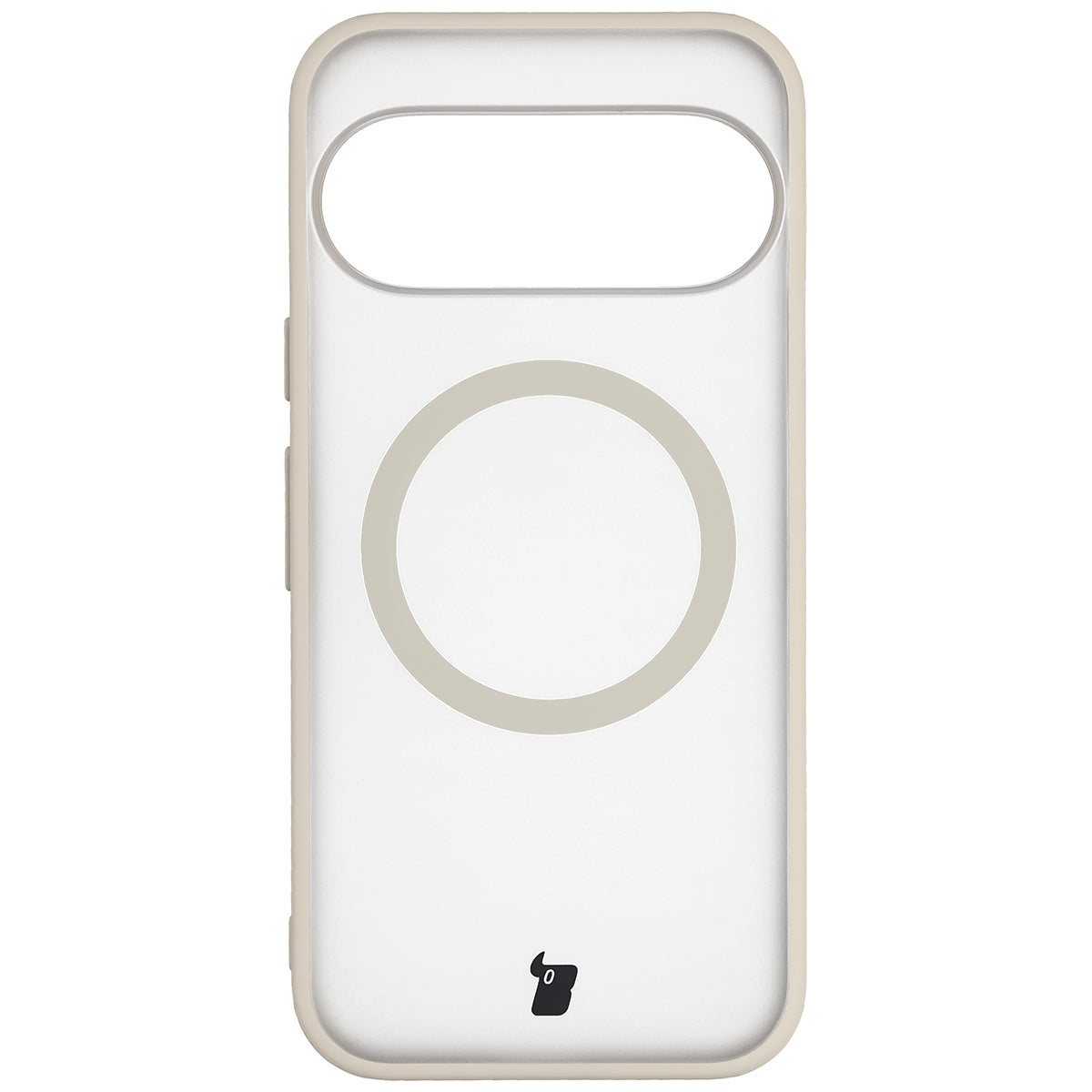Handyhülle mit Magnetring für Google Pixel 11 Pro XL / 10 Pro XL, Bizon Case MatteO, Getönt-Beige