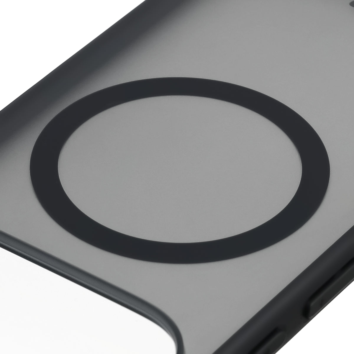 Handyhülle mit Magnetring für Google Pixel 11 Pro XL / 10 Pro XL, Bizon Case MatteO, Getönt-Schwarz