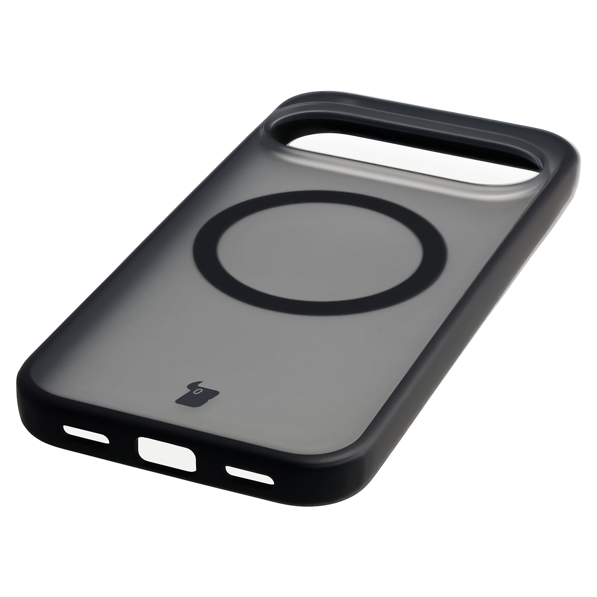 Handyhülle mit Magnetring für Google Pixel 11 Pro XL / 10 Pro XL, Bizon Case MatteO, Getönt-Schwarz