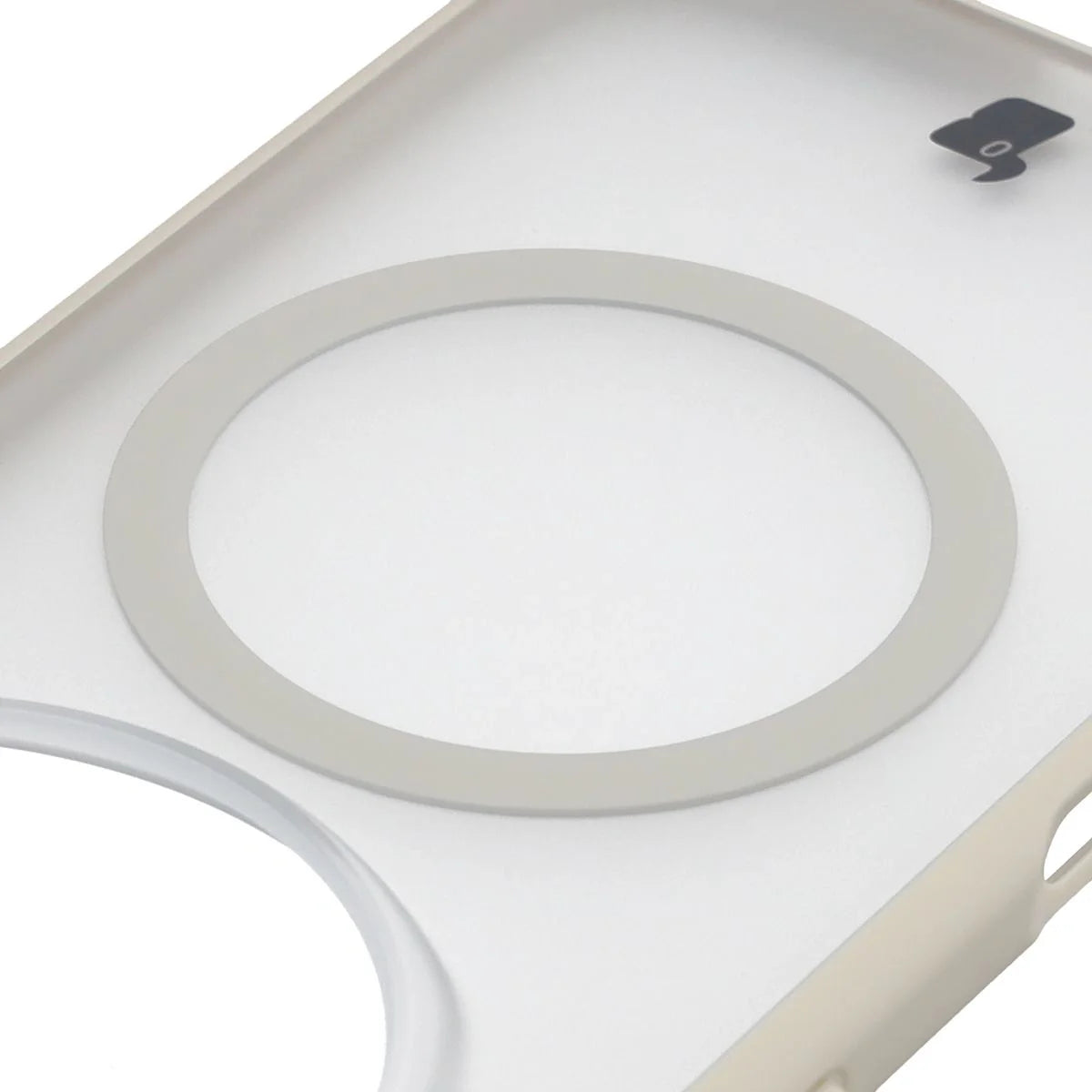 Handyhülle mit Magnetring für Honor Magic8 Pro, Bizon Case MatteO, Getönt-Beige