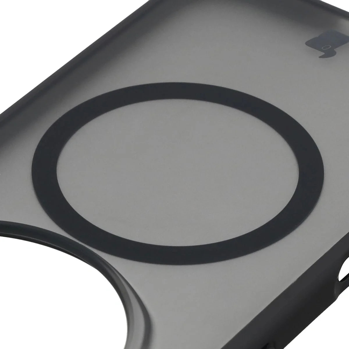 Handyhülle mit Magnetring für Honor Magic8 Pro, Bizon Case MatteO, Getönt-Schwarz