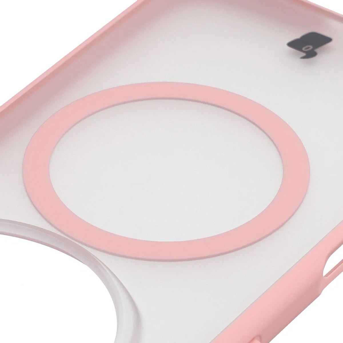 Handyhülle mit Magnetring für Honor Magic8 Pro, Bizon Case MatteO, Getönt-Hellrosa