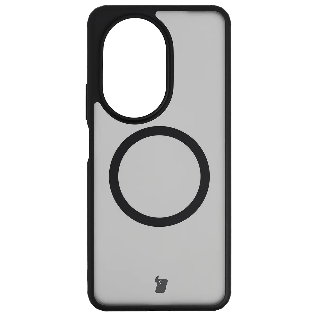 Handyhülle mit Magnetring für Huawei nova 14 Pro, Bizon Case MatteO, Getönt-Schwarz