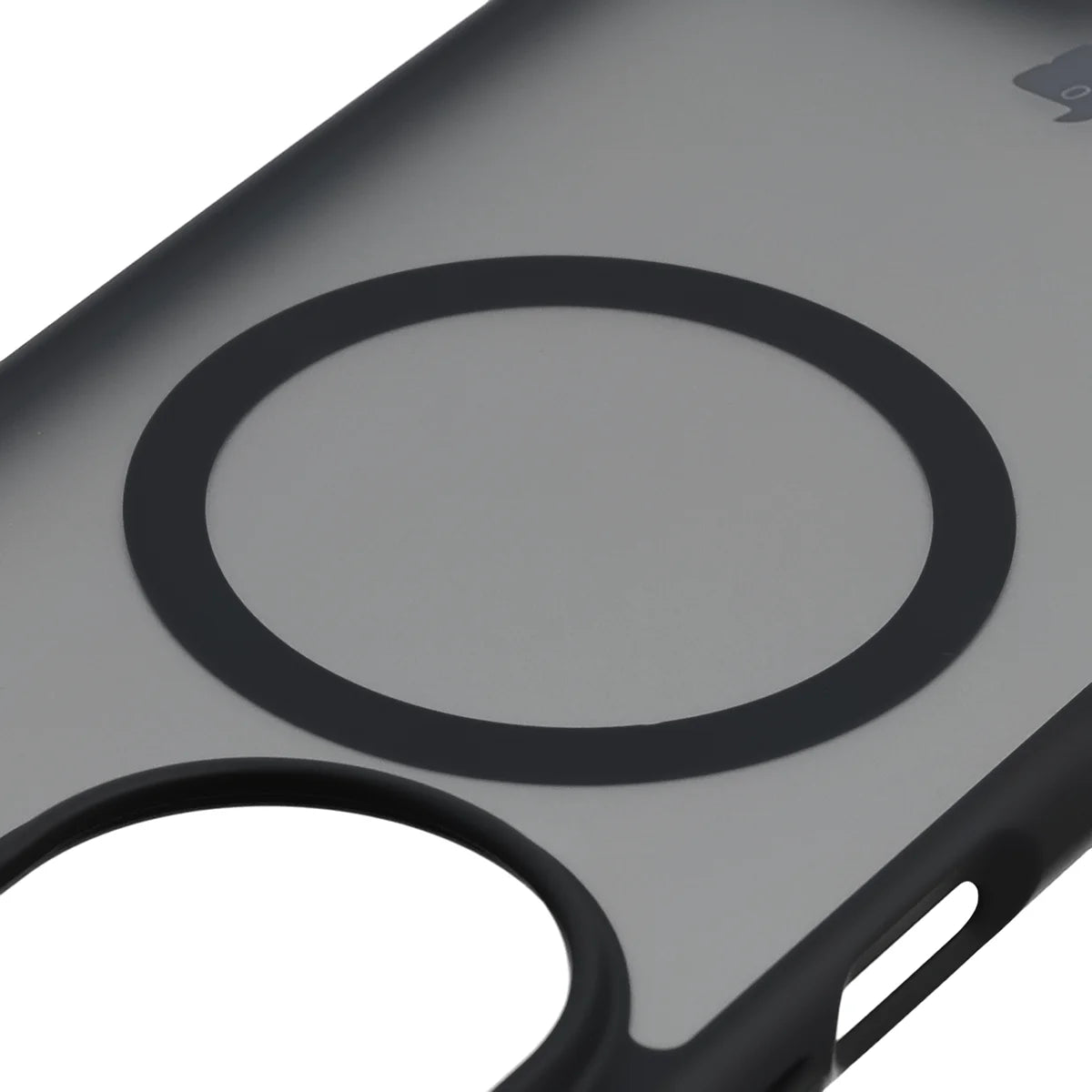 Handyhülle mit Magnetring für Huawei nova 14 Pro, Bizon Case MatteO, Getönt-Schwarz