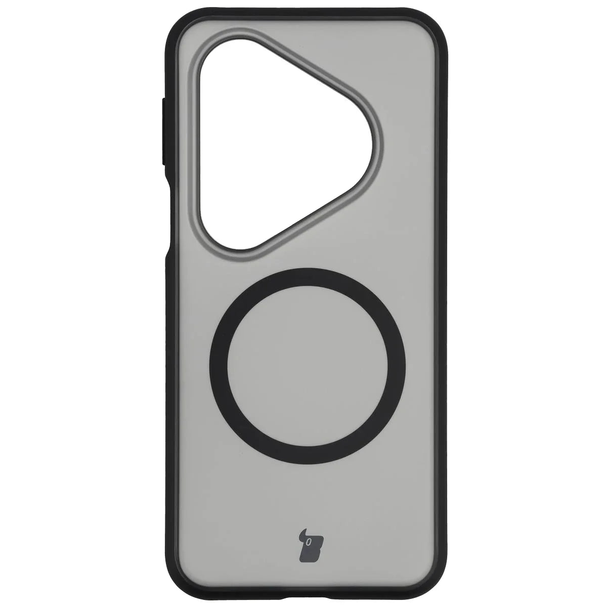 Handyhülle mit Magnetring für Huawei Pura 80 Pro / Pro Plus, Bizon Case MatteO, Getönt-Schwarz