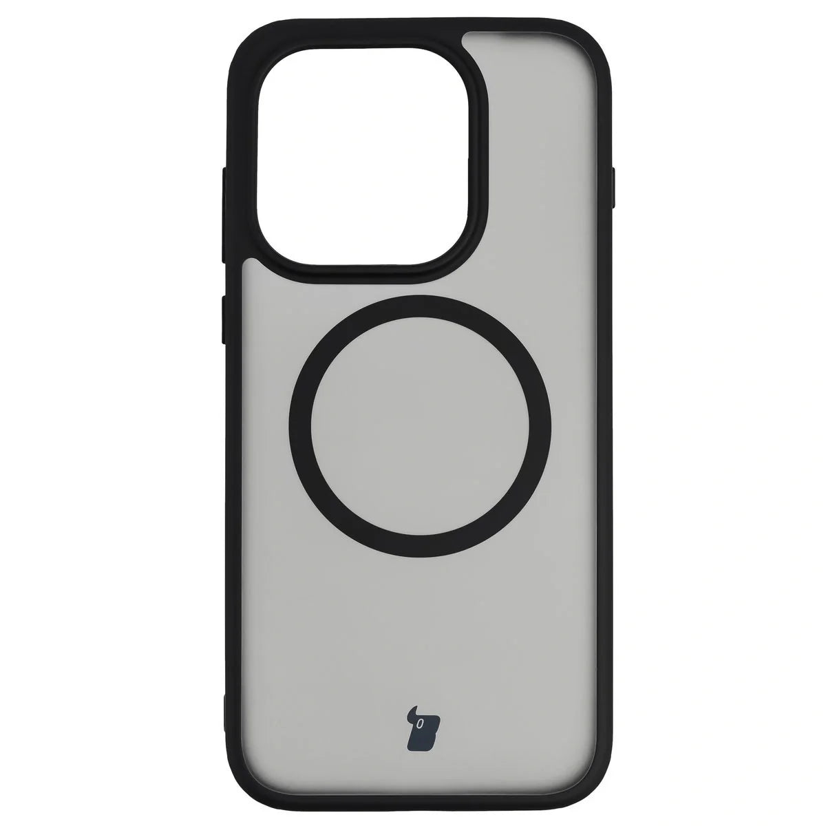 Handyhülle mit Magnetring für OnePlus 15, Bizon Case MatteO, Getönt-Schwarz