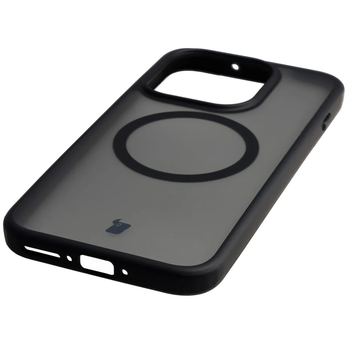 Handyhülle mit Magnetring für OnePlus 15, Bizon Case MatteO, Getönt-Schwarz