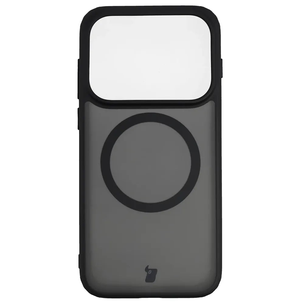 Handyhülle mit Magnetring für OPPO Find X10, Bizon Case MatteO, Getönt-Schwarz (2/8)