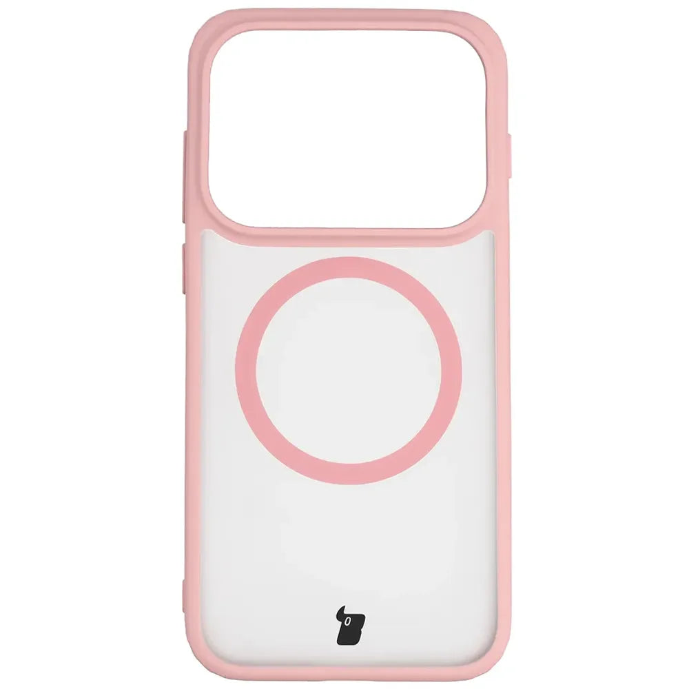 Handyhülle mit Magnetring für OPPO Find X10, Bizon Case MatteO, Getönt-Hellrosa (2/8)