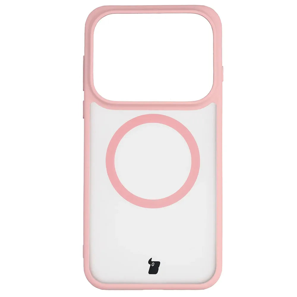 Handyhülle mit Magnetring für OPPO Find X10 Pro Max, Bizon Case MatteO, Getönt-Hellrosa (2/7)