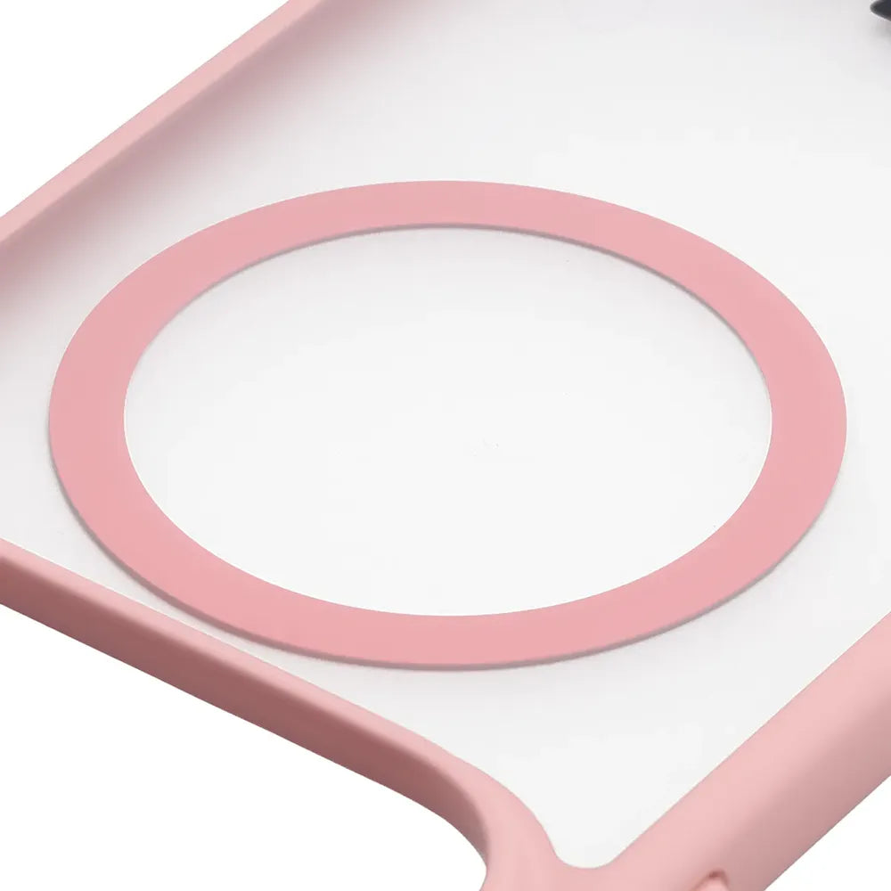 Handyhülle mit Magnetring für OPPO Find X10 Pro Max, Bizon Case MatteO, Getönt-Hellrosa (3/7)