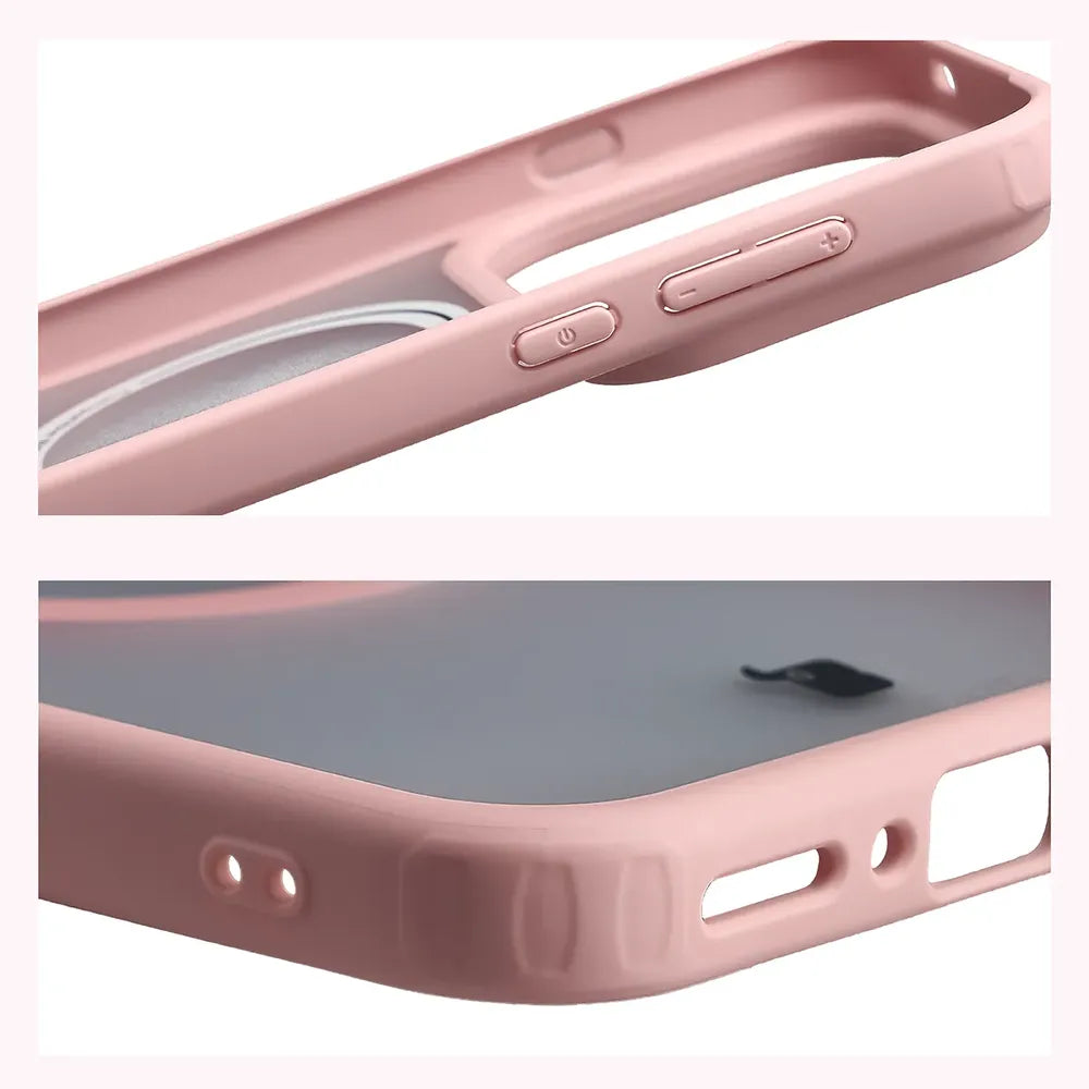 Handyhülle mit Magnetring für OPPO Find X10 Pro Max, Bizon Case MatteO, Getönt-Hellrosa (5/7)