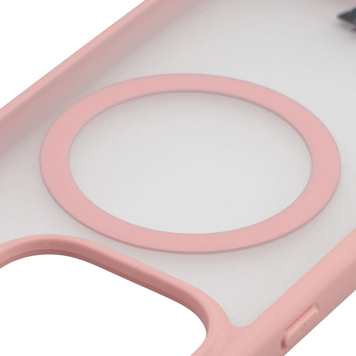Handyhülle mit Magnetring für Oppo Find X9, Bizon Case MatteO, Getönt-Hellrosa