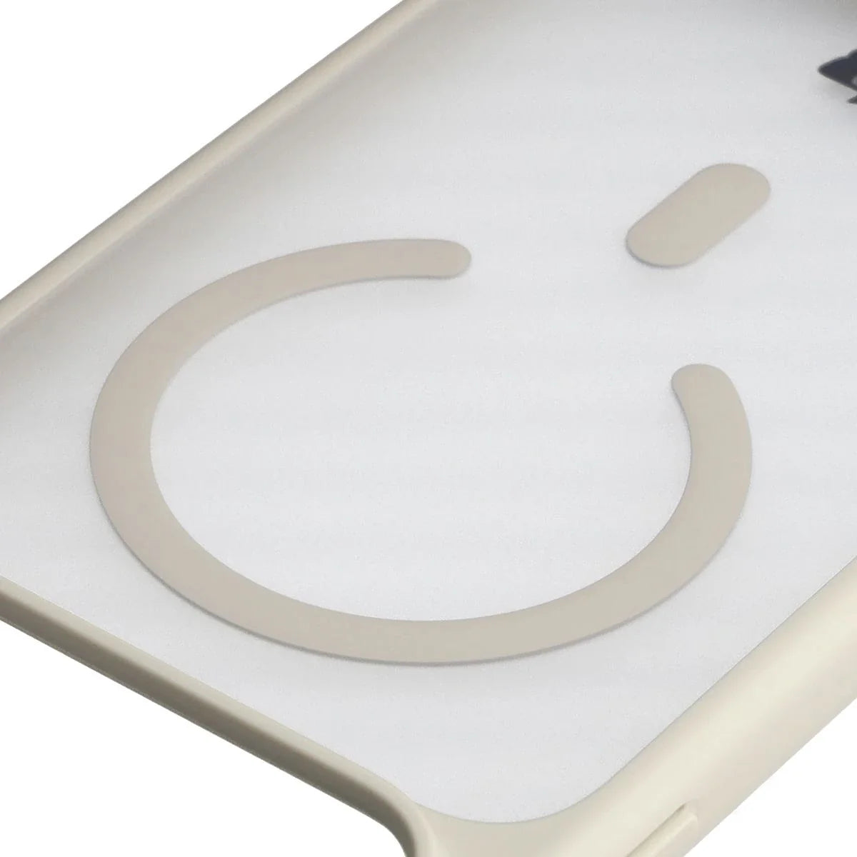 Schutzhülle mit Magnetring + gehärtetem Glas für iPhone 17 Pro Max, Bizon MatteO Pack, Getönt-Beige