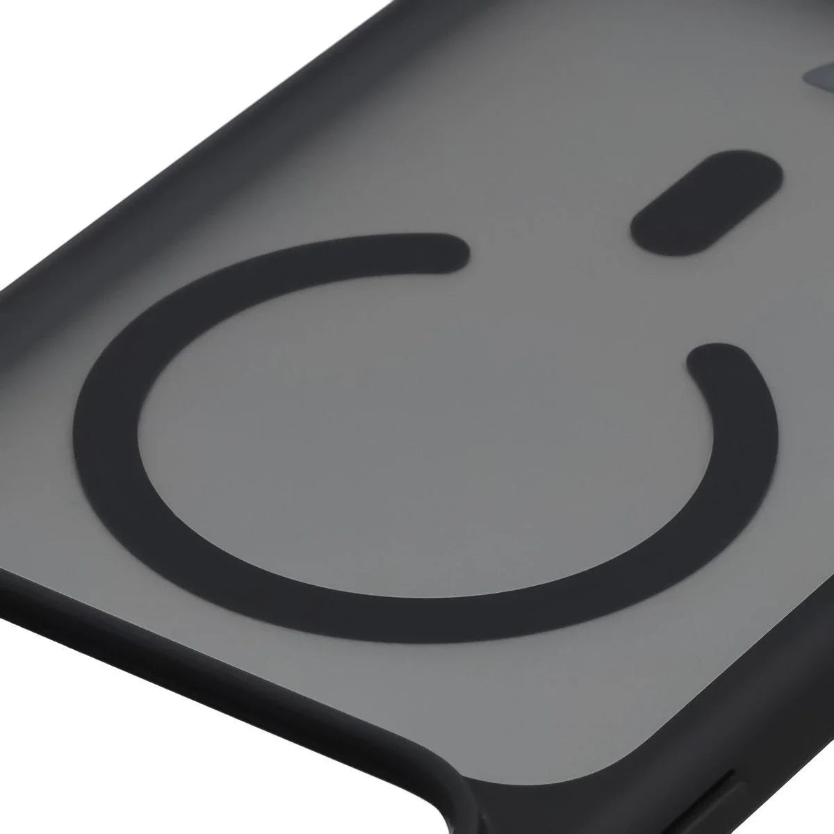 Schutzhülle mit Magnetring + gehärtetem Glas für iPhone 17 Pro Max, Bizon MatteO Pack, Getönt-Schwarz