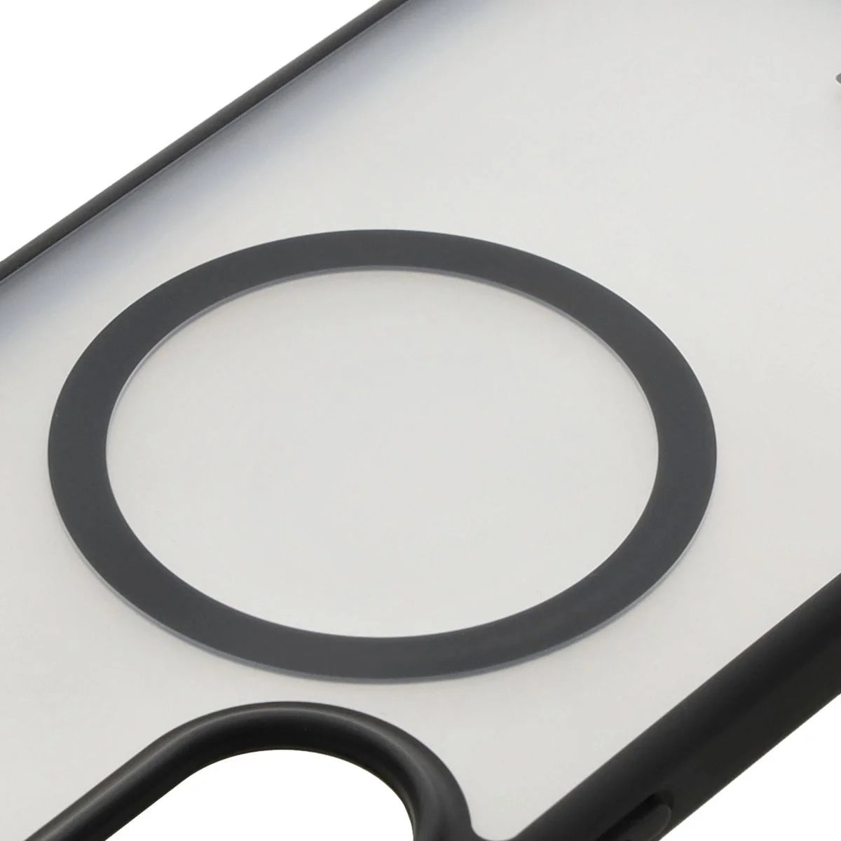 Schutzhülle mit Magnetring + gehärtetem Glas Bizon MatteO Pack für Galaxy A56 5G, Getönt-Schwarz