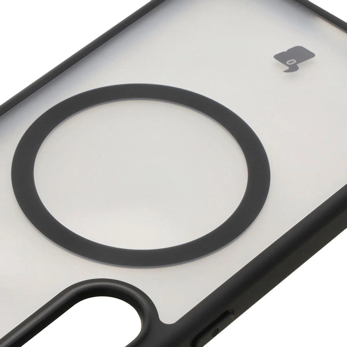 Schutzhülle mit Magnetring + gehärtetem Glas für Galaxy S25, Bizon MatteO Pack, Getönt-Schwarz