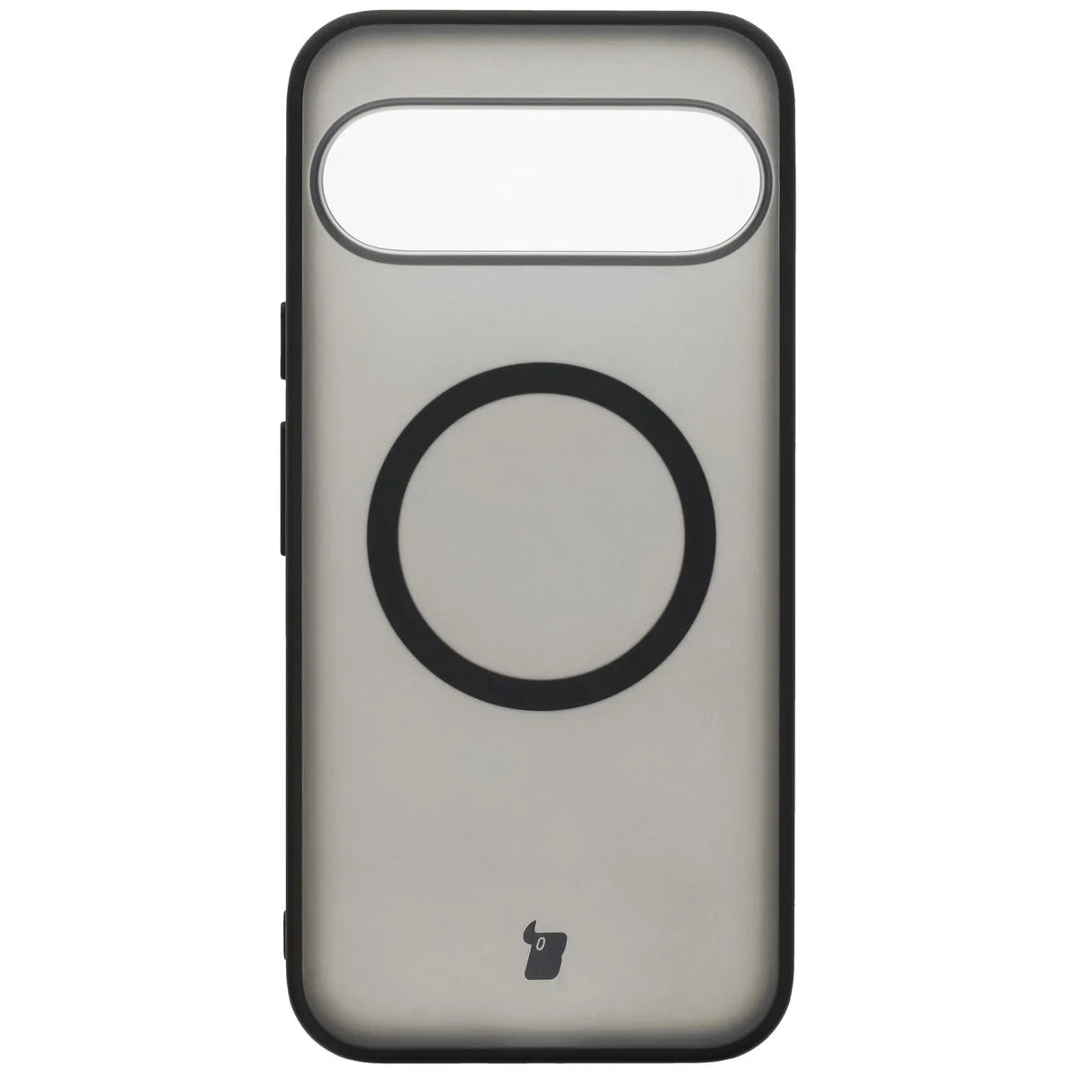 Schutzhülle mit Magnetring + gehärtetem Glas für Google Pixel 10 Pro XL, Bizon MatteO Pack, Getönt-Schwarz