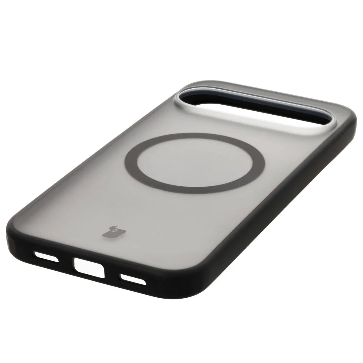 Schutzhülle mit Magnetring + gehärtetem Glas für Google Pixel 10 Pro XL, Bizon MatteO Pack, Getönt-Schwarz